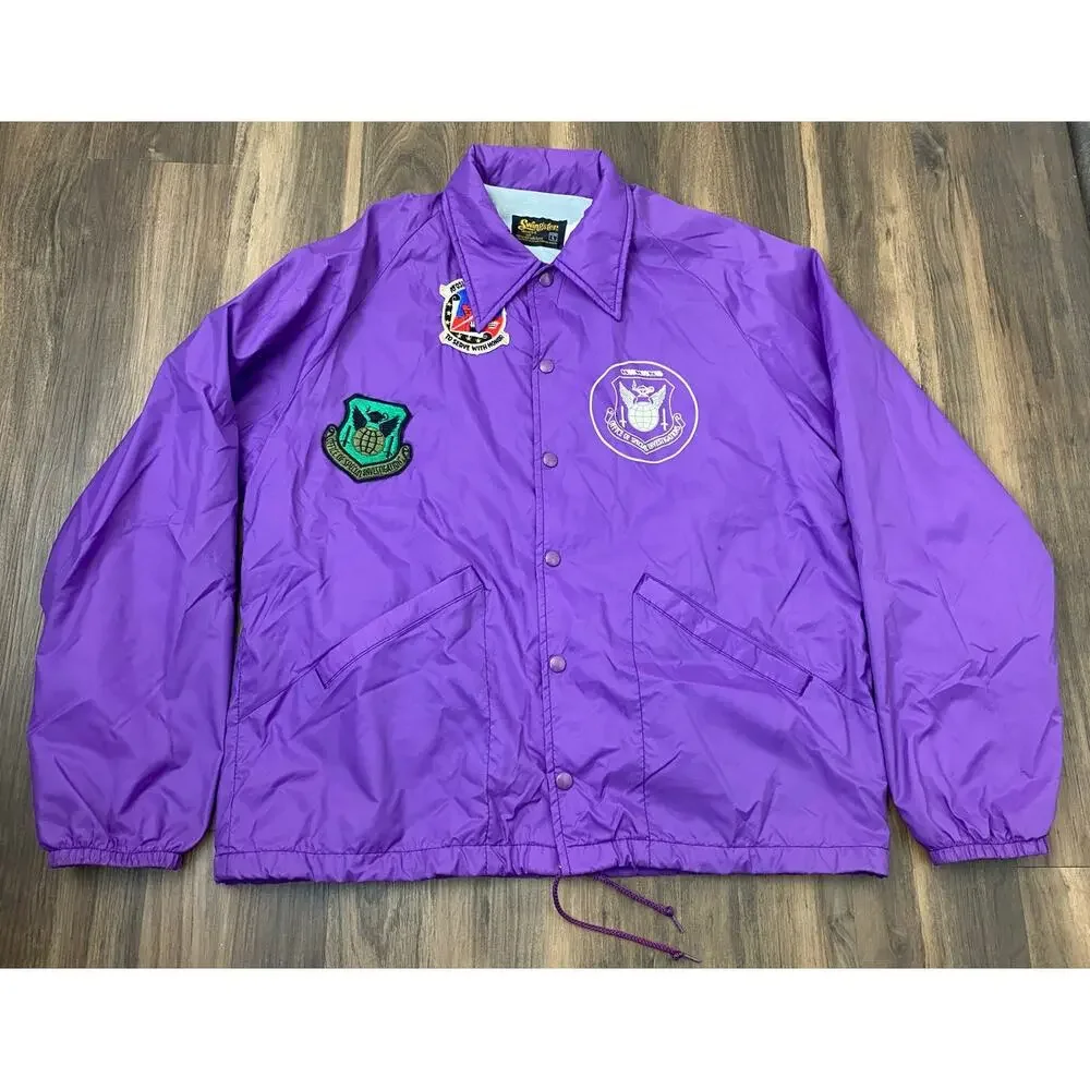 VTG 80s/90s Swingster AFOSI Air Force Office of Special Investigations jacket L
